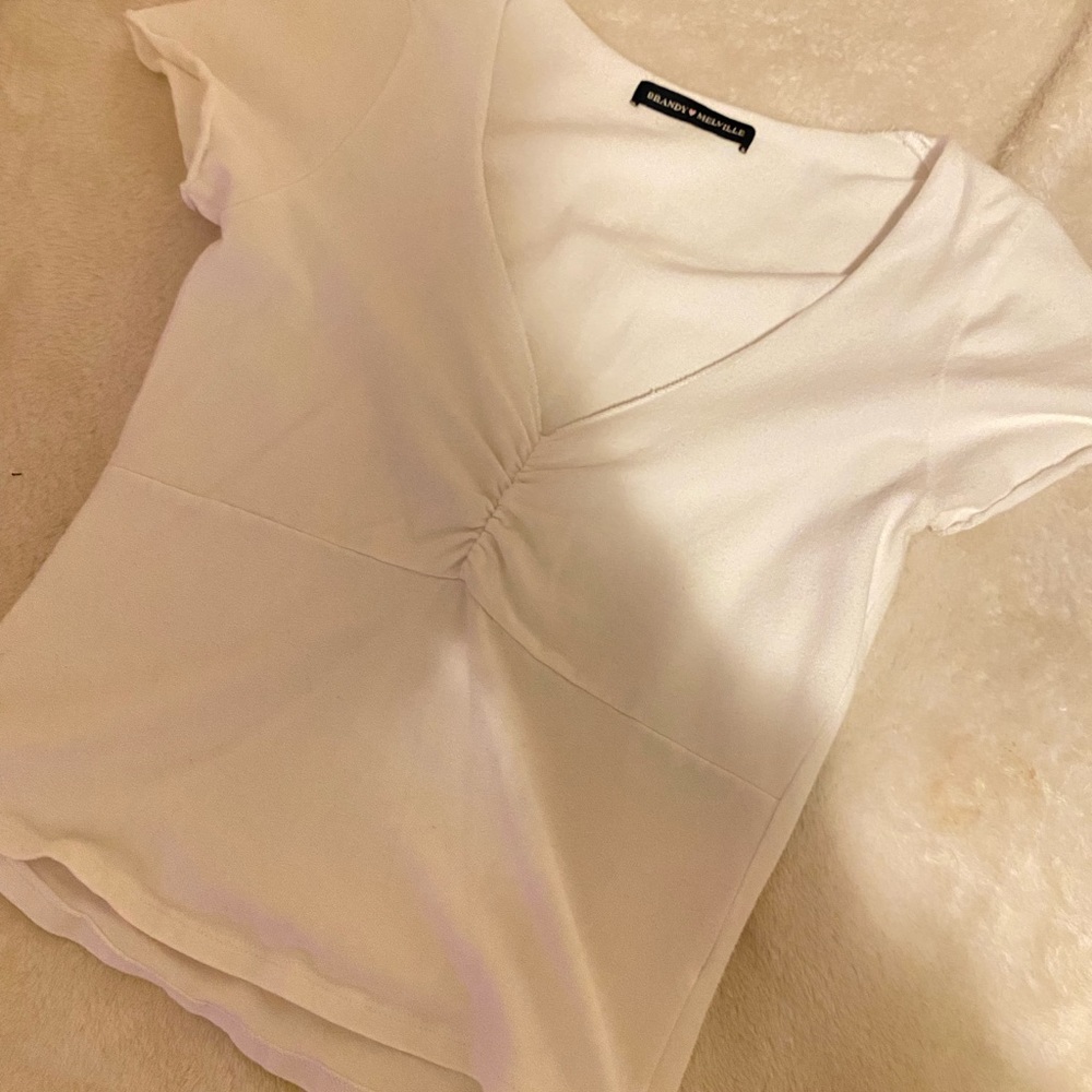 Brandy Melville Fitted Crop Top